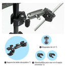 Doble Garra para Moto Bici Tubos con Cámaras GoPro y otras