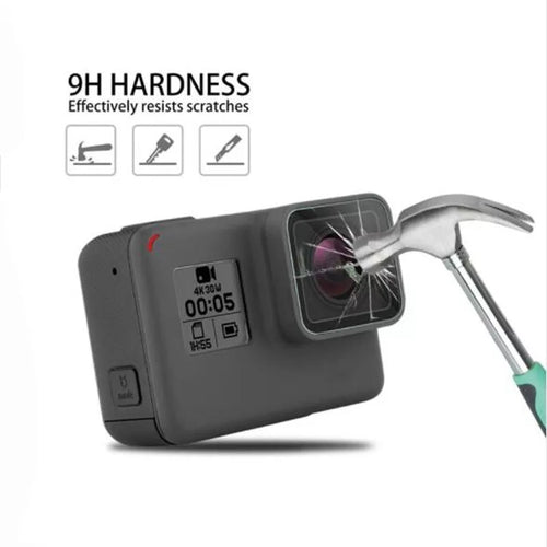 Lamina + Protección Lente para Gopro 5 6 7 Black
