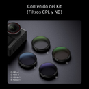 Kit de Filtros CPL + ND8 ND16 ND32 para DJI Osmo Action 6