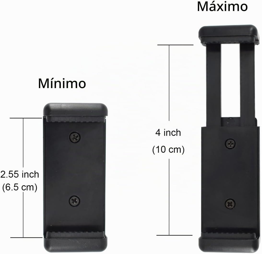 Soporte Clip Celular para Selfie Stick Trípode Montura Gopro
