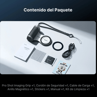 Grip Magnético Carga Inalambrica 3200mAh para iPhone Android