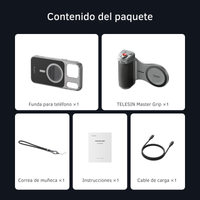 Master Grip Magsafe para iPhone 17 Pro y 17 PRO MAX con Carga Inalámbrica