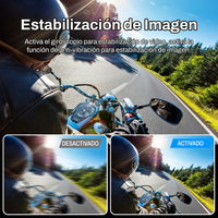 Cámara Acción Ausek 5K 24MP UltraHD / Micrófono y Accesorios