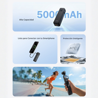 Grip Power Bank para DJI Osmo Pocket 3 4 5000mAh - Telesin