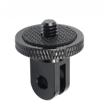 Adaptador Aluminio Trípode Rosca 1/4 para Cámaras
