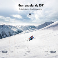 Cámara Acción 4K UltraHD 60fps 24MP con Pantalla Dual Touch