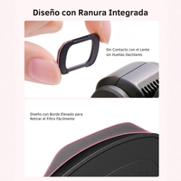 Kit 4 Filtros para DJI Osmo Pocket 3 y 4 VND CPL Black Rose