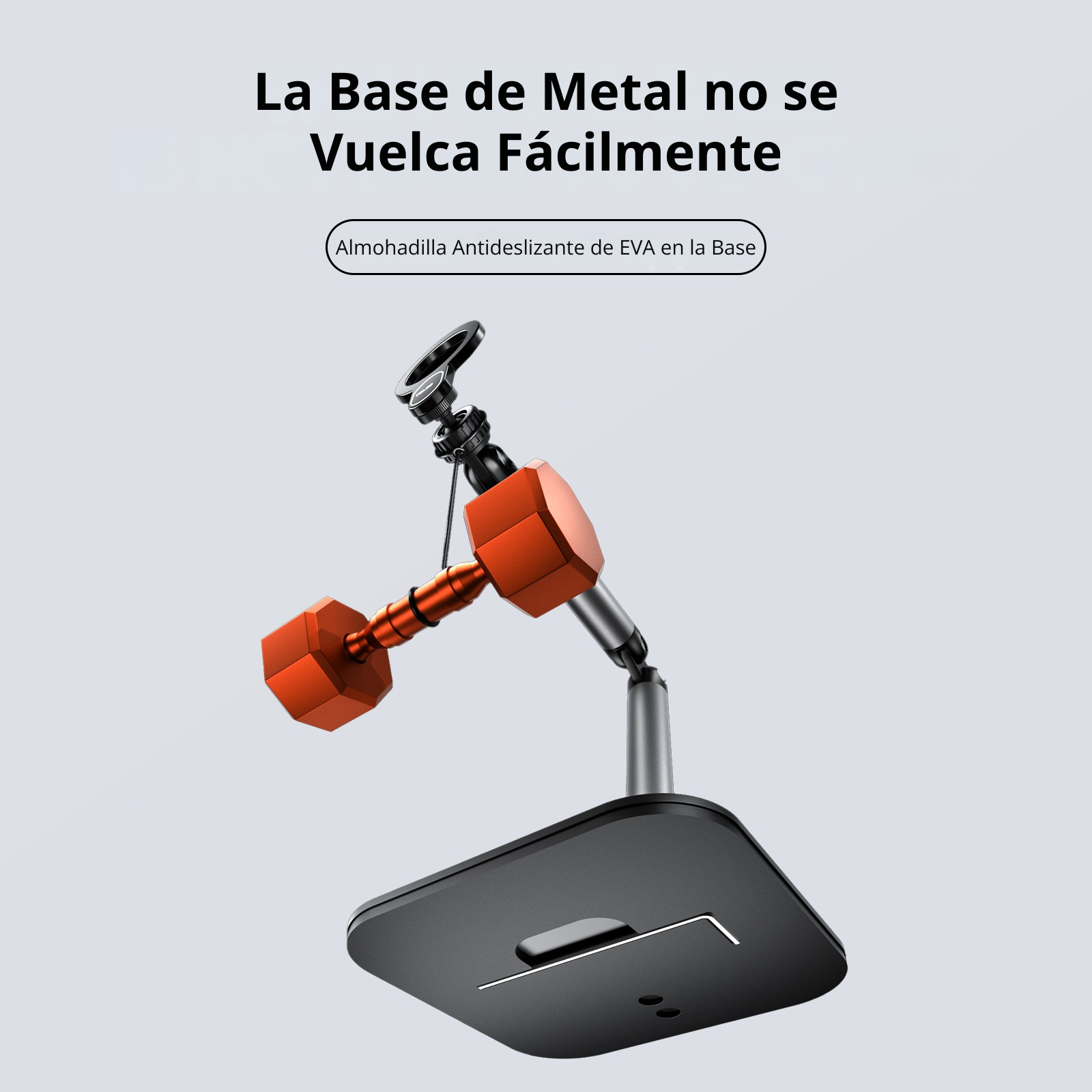 Soporte Mesa Magnético Pro para Celular Streaming Contenido