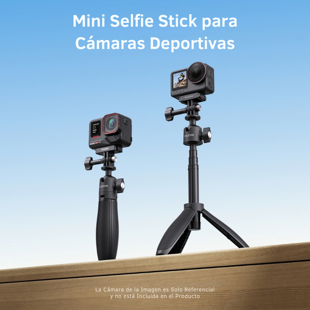 Trípode Selfie 3.0 para Cámaras Deportivas Gopro DJI u Otras