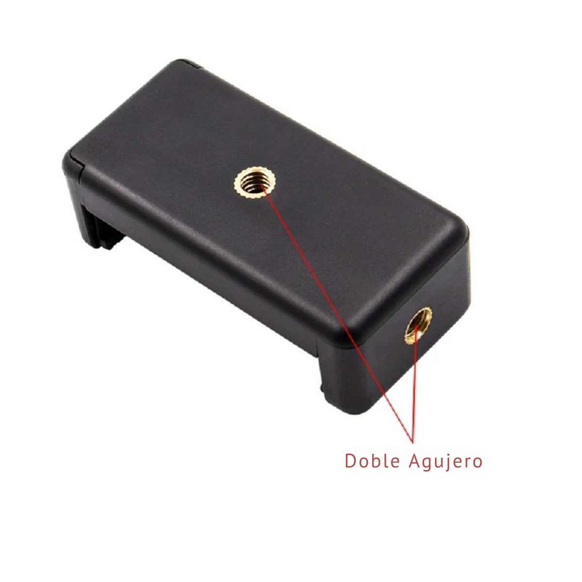 Soporte Clip Celular para Selfie Stick Trípode Montura Gopro