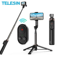 Bastón Selfie Trípode 120cm con Control para Cámara Teléfono
