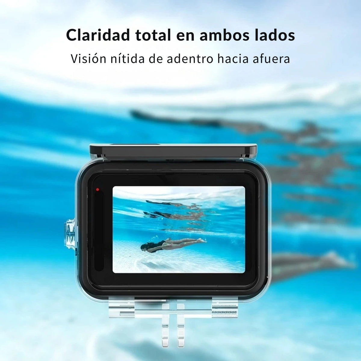 Carcasa Impermeable para GoPro Hero 11/10/9/12/13 + Kit de Filtros