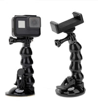 Ventosa Flexible 2x1 Para Smartphone Y Cámaras Gopro U