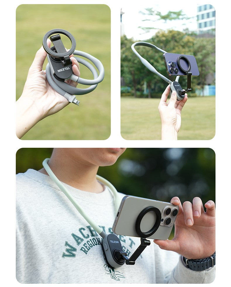 Soporte Correa de Cuello Magnético para Smartphone - Telesin