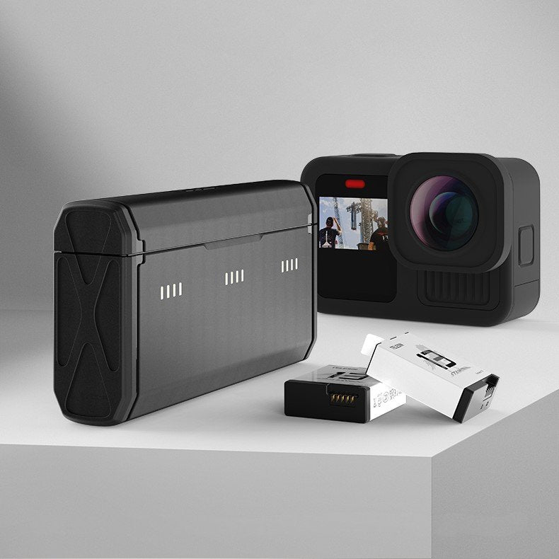 Cargador triple + 2 baterías Enduro para GoPro Hero 13 Black