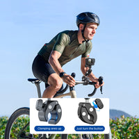 Soporte Garra Aluminio Moto / Bici para Cámara Gopro + Soporte Smartphone