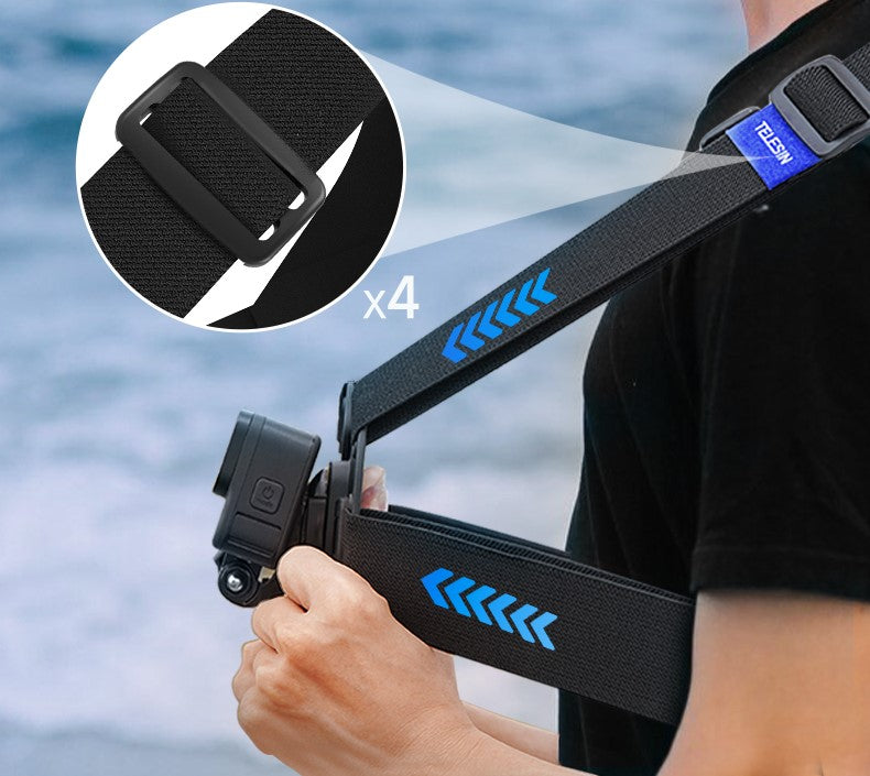 Arnés pecho Clip Rápido para Camaras Gopro u otras - Telesin