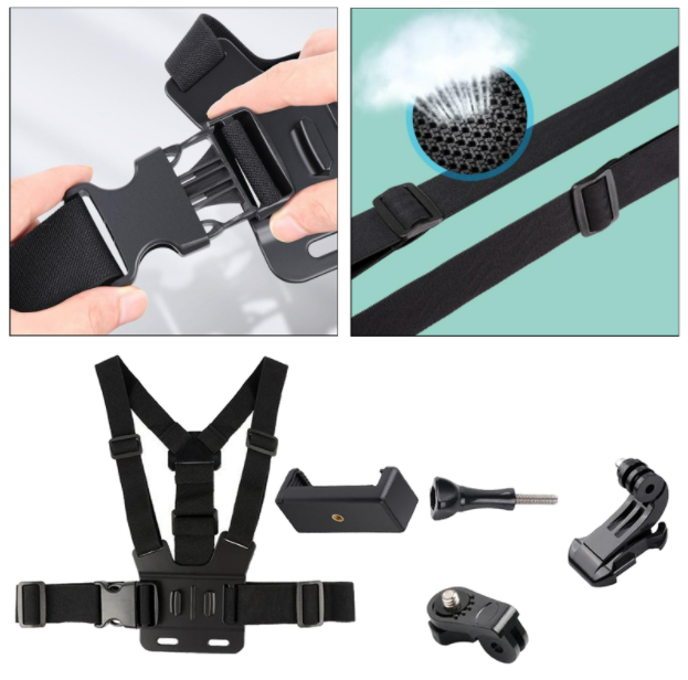 Arnés de Pecho soporte phone