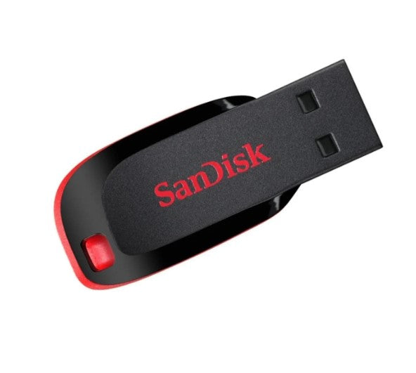 Pendrive SanDisk 32GB 2.0 negro y rojo