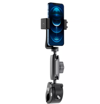 Soporte Garra Aluminio Moto / Bici para Cámara Gopro + Soporte Smartphone