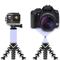 Trípode Flexible Tipo Pulpo Universal para Cámaras de Acción