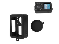 Funda de Silicona para DJI Osmo Action 3-4-5 Pro +Tapa Lente