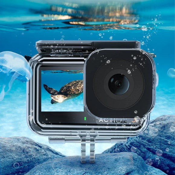 Carcasa Sumergible Compatible Para Dji Osmo Action 3/4/5 Pro - Telesin