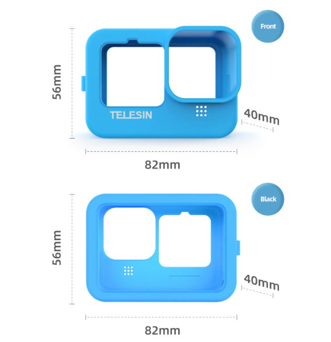 Funda Protectora de Silicona con Correa para GoPro Hero 9/10/11/12/13 + Correa