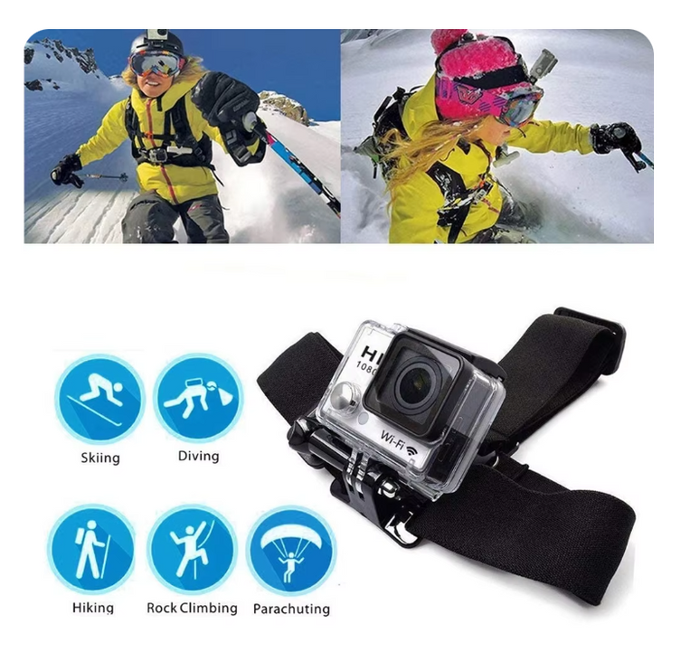 Pack de Arnes de pecho + Arnes cabeza + J + Tornillo