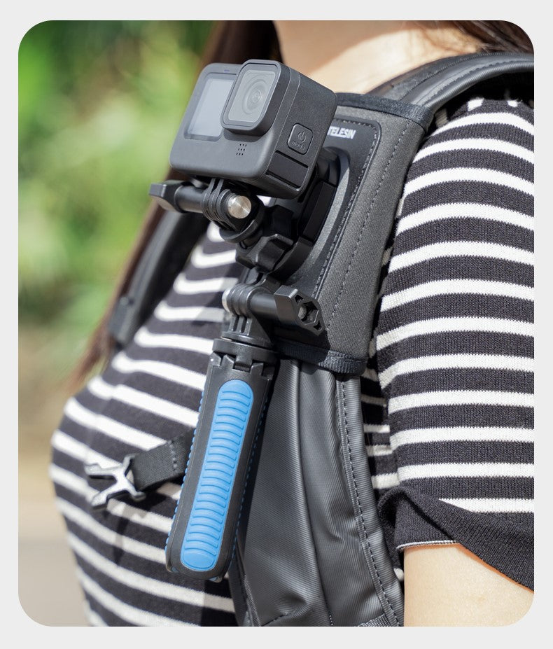 Soporte De Mochila Telesin Gopro Y Camaras Deportivas