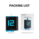 Batería para Gopro Hero 9/10/11/12 - Telesin