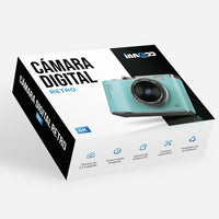 Cámara Retro para Niño 4K Con Fotos Videos Zoom y Juegos
