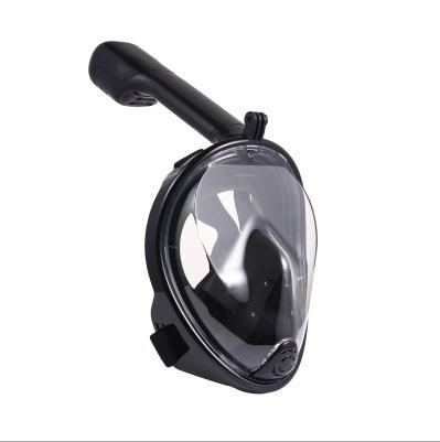 Mascara Snorkel  de Buceo con Base para Cámaras Antiempañante Talla L/XL / Shoot
