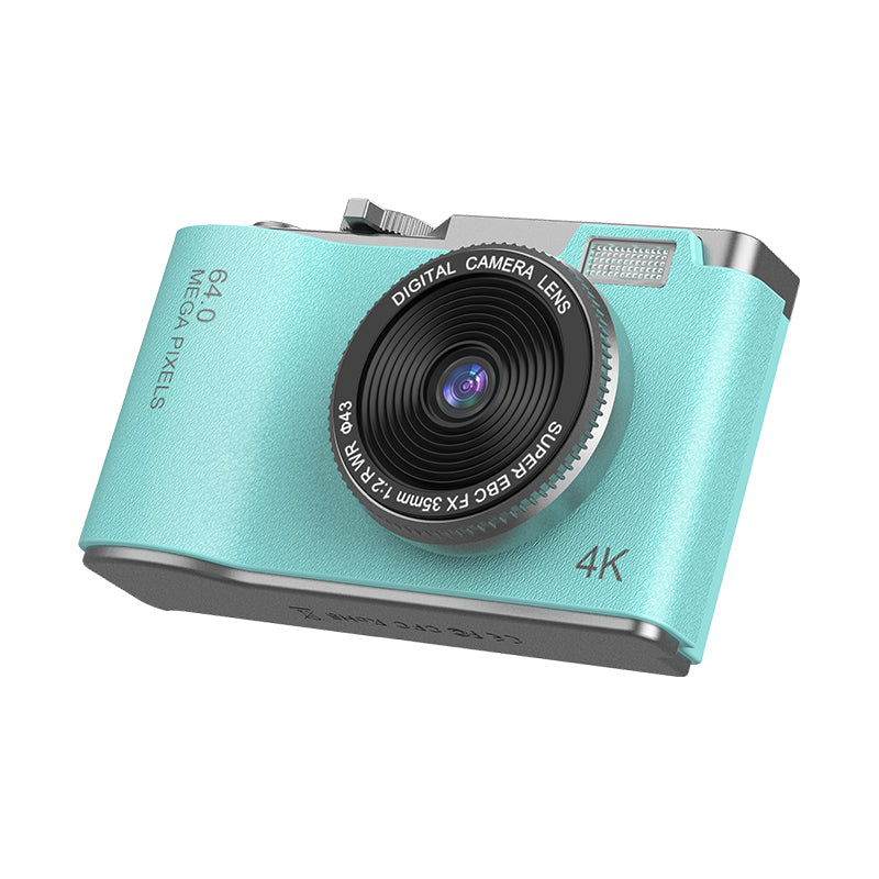 Cámara Retro para Niño 4K Con Fotos Videos Zoom y Juegos