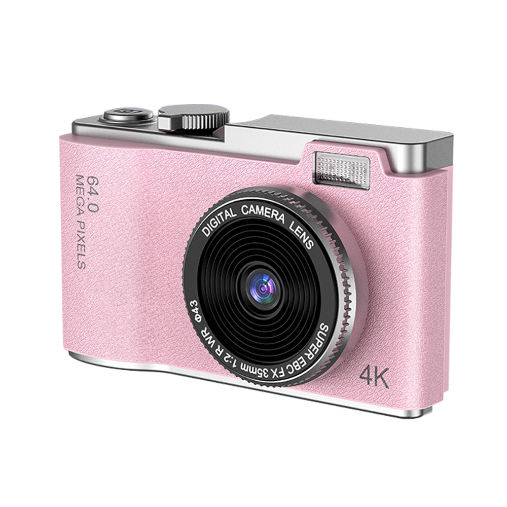 Cámara Retro Moda Digital 4K 64MP 16X para Niños y Adultos
