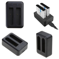 Cargador Doble para Batería BL-5C & BL-5B para Cámara Digital