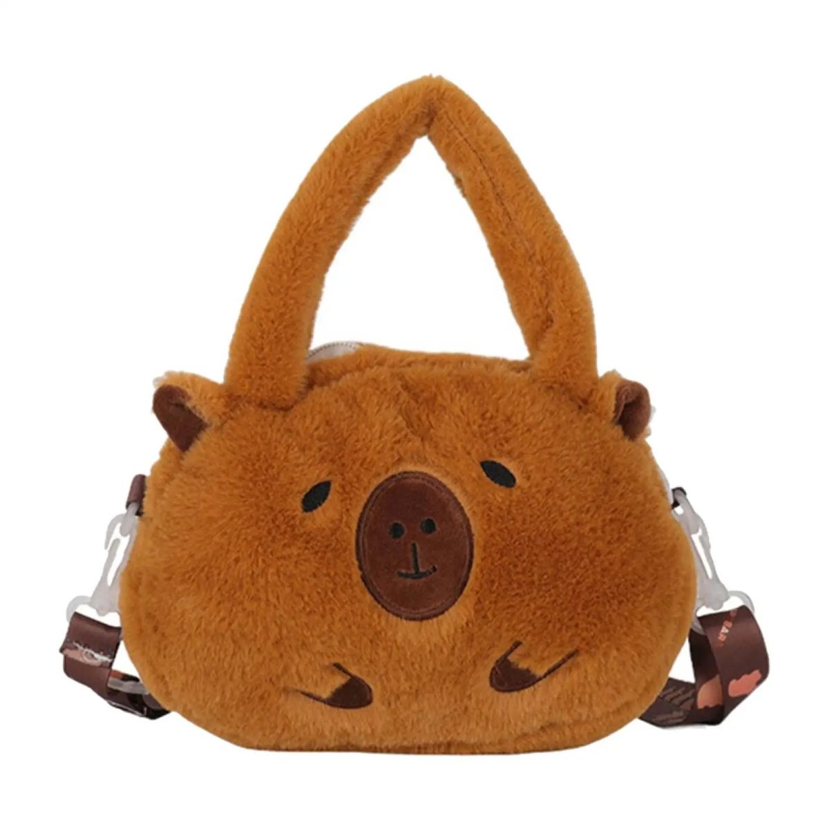 Bolso Capibara de Peluche Kawaii: ¡Dulzura y Estilo