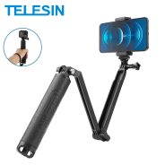 TELESIN-Palo-de-Selfie-impermeable-tr-pode-flotante-empu-adura-monopi-para-GoPro-Insta360-C-mara